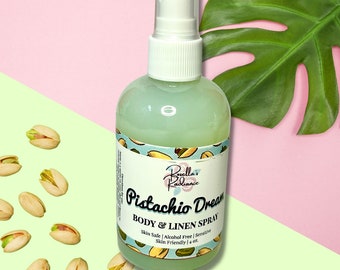 Spray corporal y para ropa de cama Pistachio Dream / Sprays para habitaciones / Perfume / Colonia / Perfume de repostería / Spray corporal / Fragancia / Aromas dulces