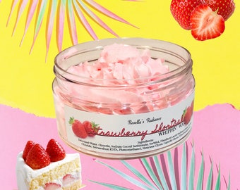 Strawberry Shortcake Whippin' Wash | Whipped Soap | Skincare | Shaving Cream