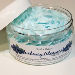 Blueberry Cheesecake Whippin&#39; Wash | Whipped Soap | Skincare | Shaving Cream