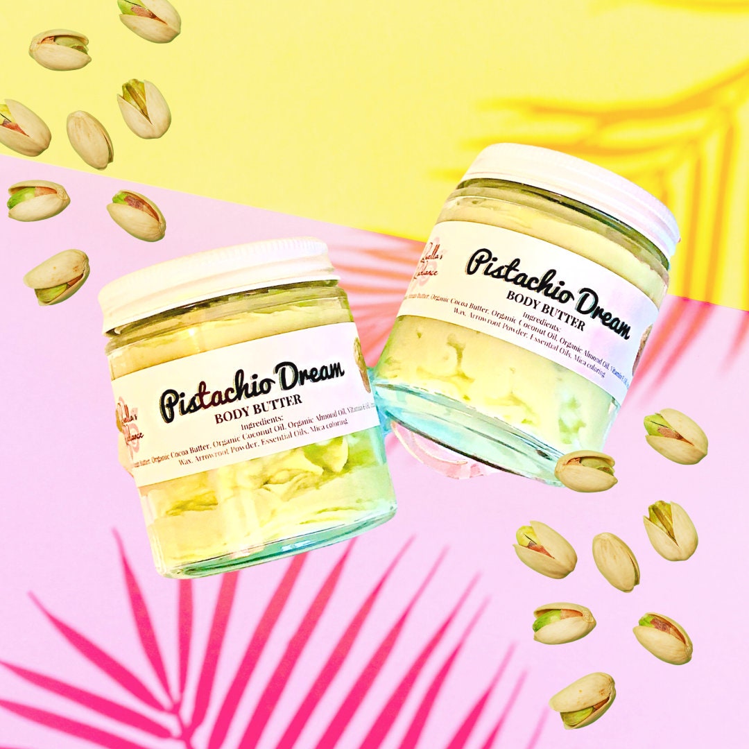 Pistachio Dream Body Butter Body Lotion Facial Lotion Moisturizer Skincare Sensitive Skin Vegan