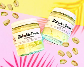 Pistachio Dream Body Butter | Body Lotion | Facial Lotion | Moisturizer | Skincare | Sensitive Skin | Vegan Lotion