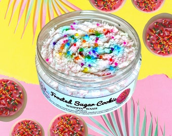 Sabonete Líquido Frosted Sugar Cookie Whippin&#39; | Sabonete Batido | Cuidados com a Pele | Creme de Barbear