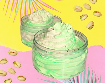 Sabonete Líquido Pistachio Dream Whippin&#39; | Sabonete Batido | Creme de Barbear | Cuidados com a Pele | Manteiga Corporal