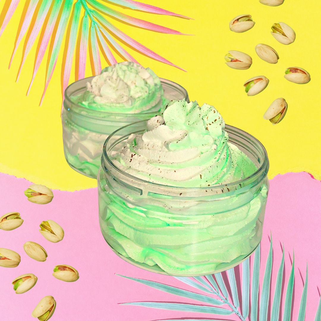 Pistachio Dream Whippin' Wash Whipped Soap Shaving Cream Skincare Body Butter