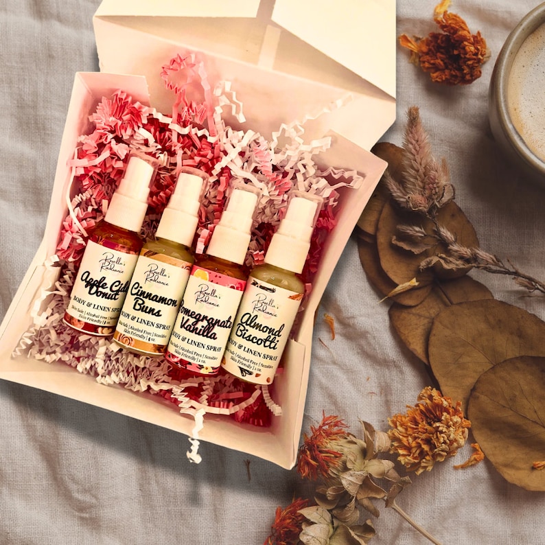 Mini Body Spray Set Mini Body & Linen Spray Beauty Bundle: Fall Edition | Alcohol-free ...