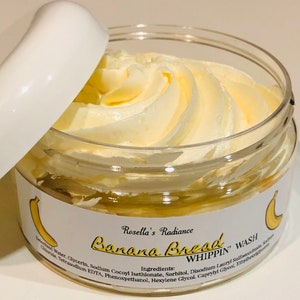 Banana Bread Whippin&#39; Wash | Whipped Soap | Skincare | Shaving Cream