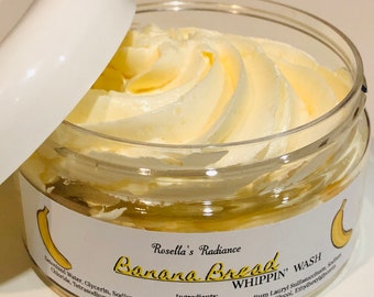 Sabonete Líquido para Pão de Banana | Sabonete Batido | Cuidados com a Pele | Creme de Barbear