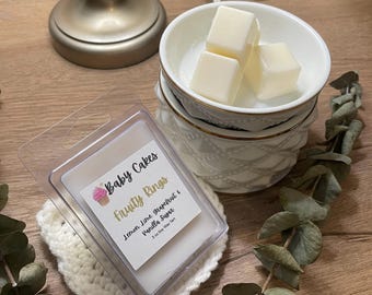 Handmade Fruity Soy Wax Melts: Summer Home Fragrance