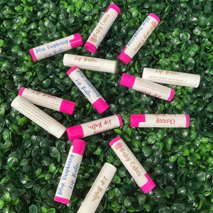 Lip Balm Bundle | Handmade Chapstick Gift Set | Perfect for Gifting | Set of 3 |  Natural Ingredients | Flavored Balm for Chapped Lips |