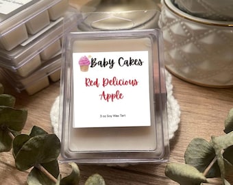 Red Apple Wax Melts: Crisp, Cinnamon-Free Fall Scent