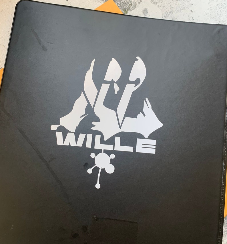 Evangelion WILLE Emblem Vinyl Decal Sticker for Car Laptop Etsy