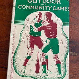 Vintage Outdoor Games Book