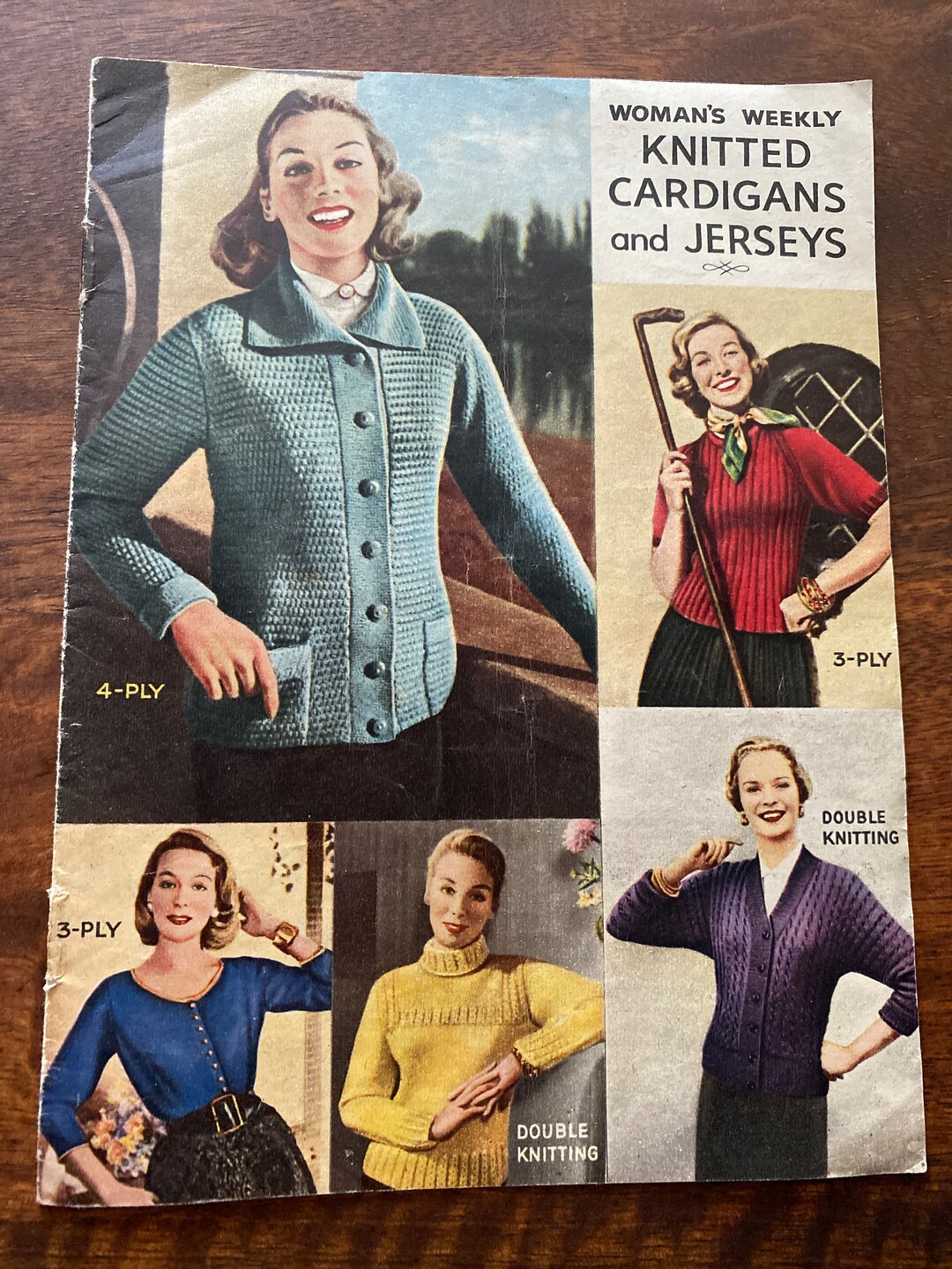 1950s Womans Weekly Knitting Patterns Etsy