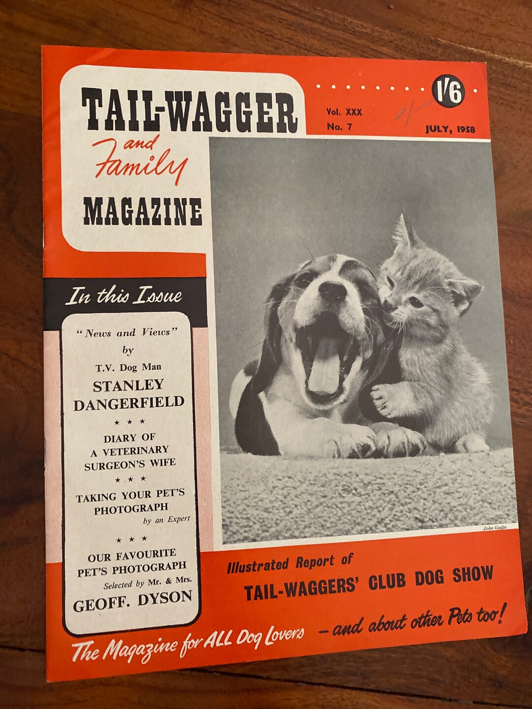 1958 Tailwagger Magazine Etsy