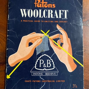 1950s Patons Family Knitting Book