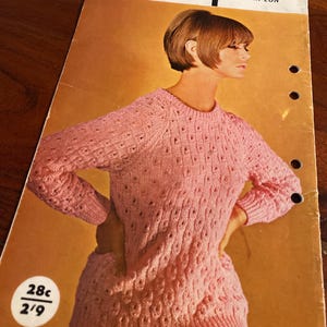 1960s Villawool Knitting Crochet Book 138