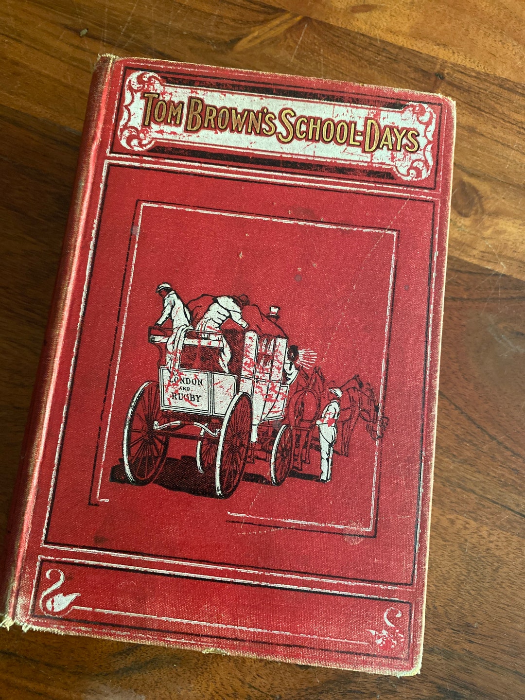 Antique tom brown s school days thomas hughes etsy