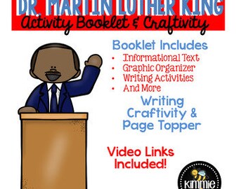 Martin Luther King Activity Book
