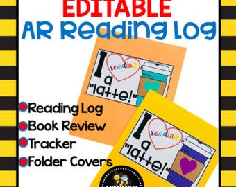 Editable AR Reading Log Forms and Tracker