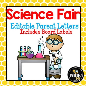Editable Science Fair Letter and With Board Headers - Etsy
