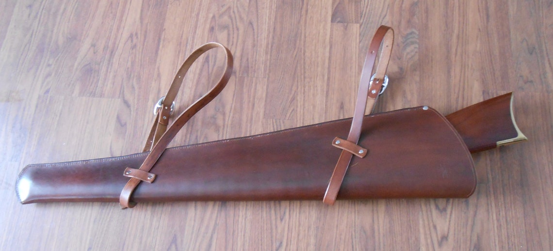New Custom Leather Saddle/rifle Scabbard. Handmade in the USA Etsy