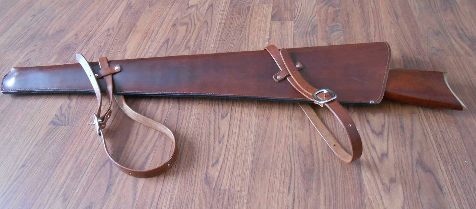 New Custom Leather Saddle/Rifle Scabbard. Handmade in the USA Etsy