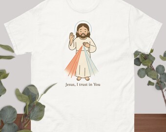 Cute Jesus Divine Mercy Tee