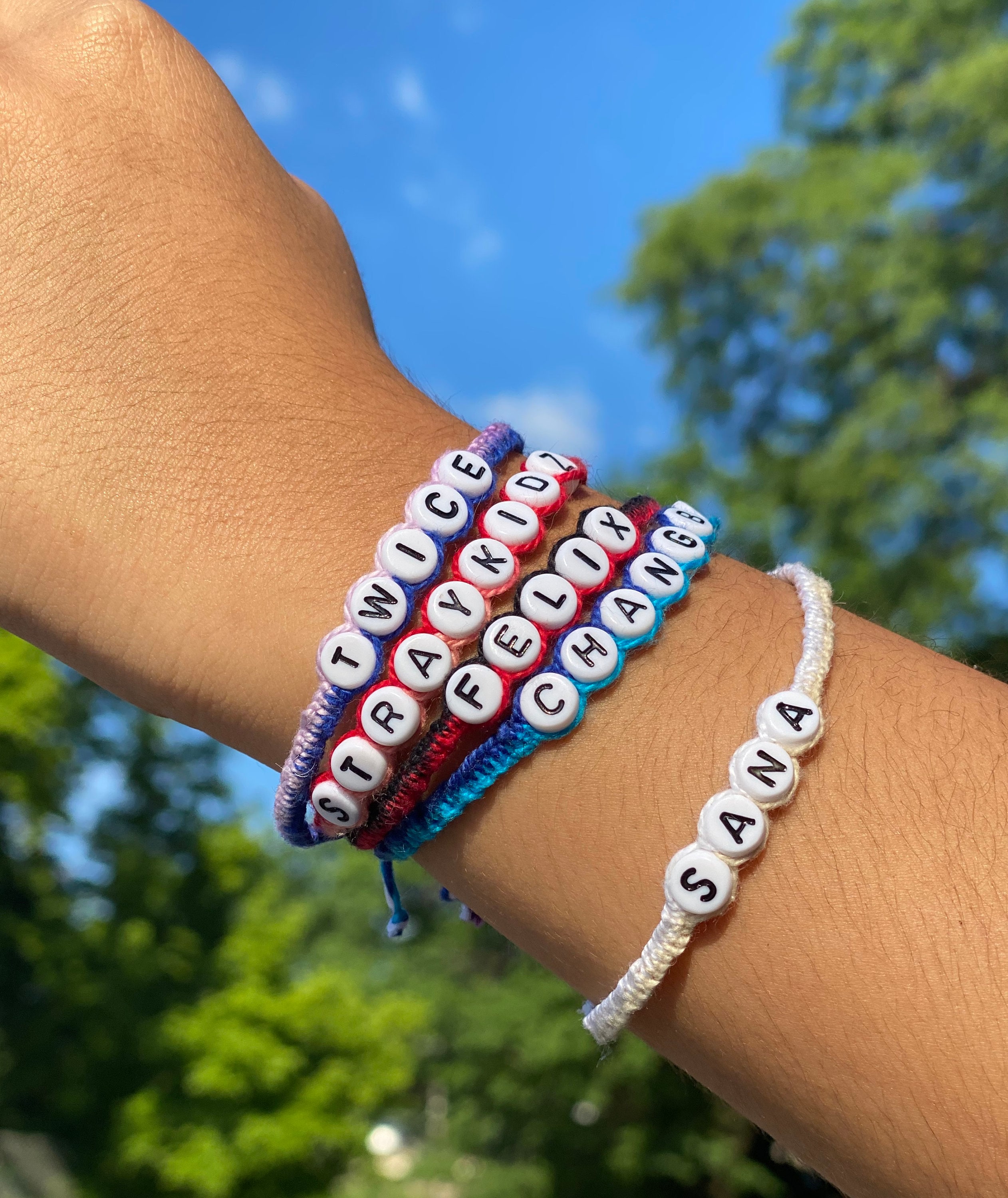 Kpop Custom Bracelets And Anklets