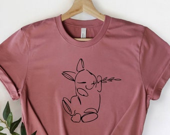 Funny Rabbit Shirt, Rabbit T-Shirt, Bunny Shirt, Nature Lover, Cute Rabbit Shirt, Rabbit Lover Shirt, Cute Animal Rabbit, Easter Shirt