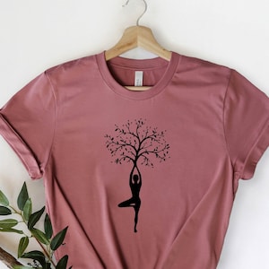 Tree of Life Yoga Shirt: Funny Meditation Tee, Yoga Lover Gift