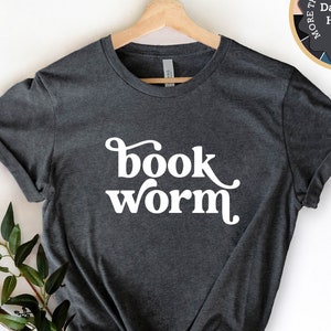 Book Worm Shirt: Teacher Librarian Reading Tee