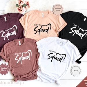 Dental Squad Shirt: Dentist Gift, Dental Student Crew Tee