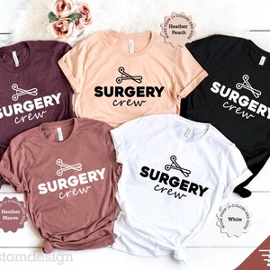 【SURGERY】 Divearth crew X Surgery T-shirts Amazon.com: Surgery Squad Surgeon Team Crew Surgical