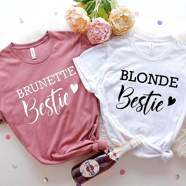 Blonde And Brunette Etsy