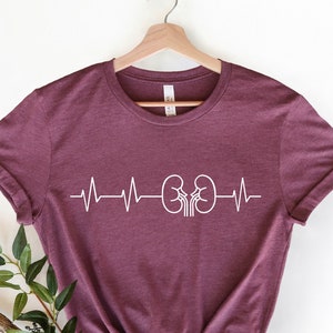 Kidney Heartbeat Shirt, Nephrology Shirt, Health Employee Gift, Health Matters Shirt, Nurse Shirt, Nurse Gifts, Kidney Transplant Shirts