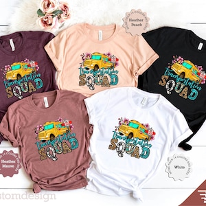 Transportation Squad Shirt, Transportation T-shirt, School Shirt, School Gifts, Bus Shirt, School Bus T-Shirt, Bus Driver Shirt, Student Tee