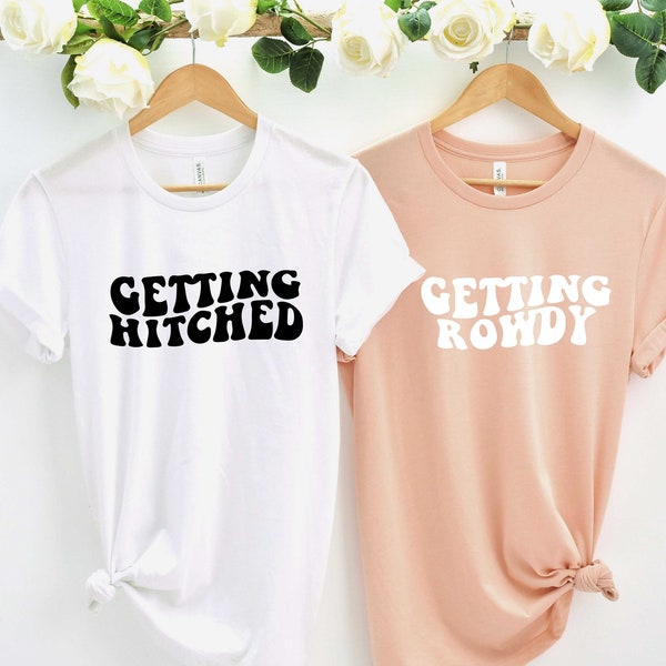 Get Hitched Bride Shirt