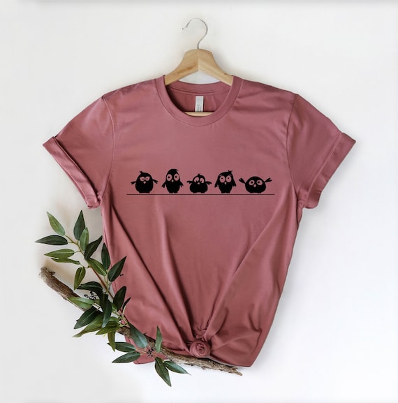 Funny Birds Shirt, Bird Shirt, Animal Lover, Animal Shirt, Gift for Friend, Animal Lover Gifts, Cute Birds Shirt, Bird Lover Gift