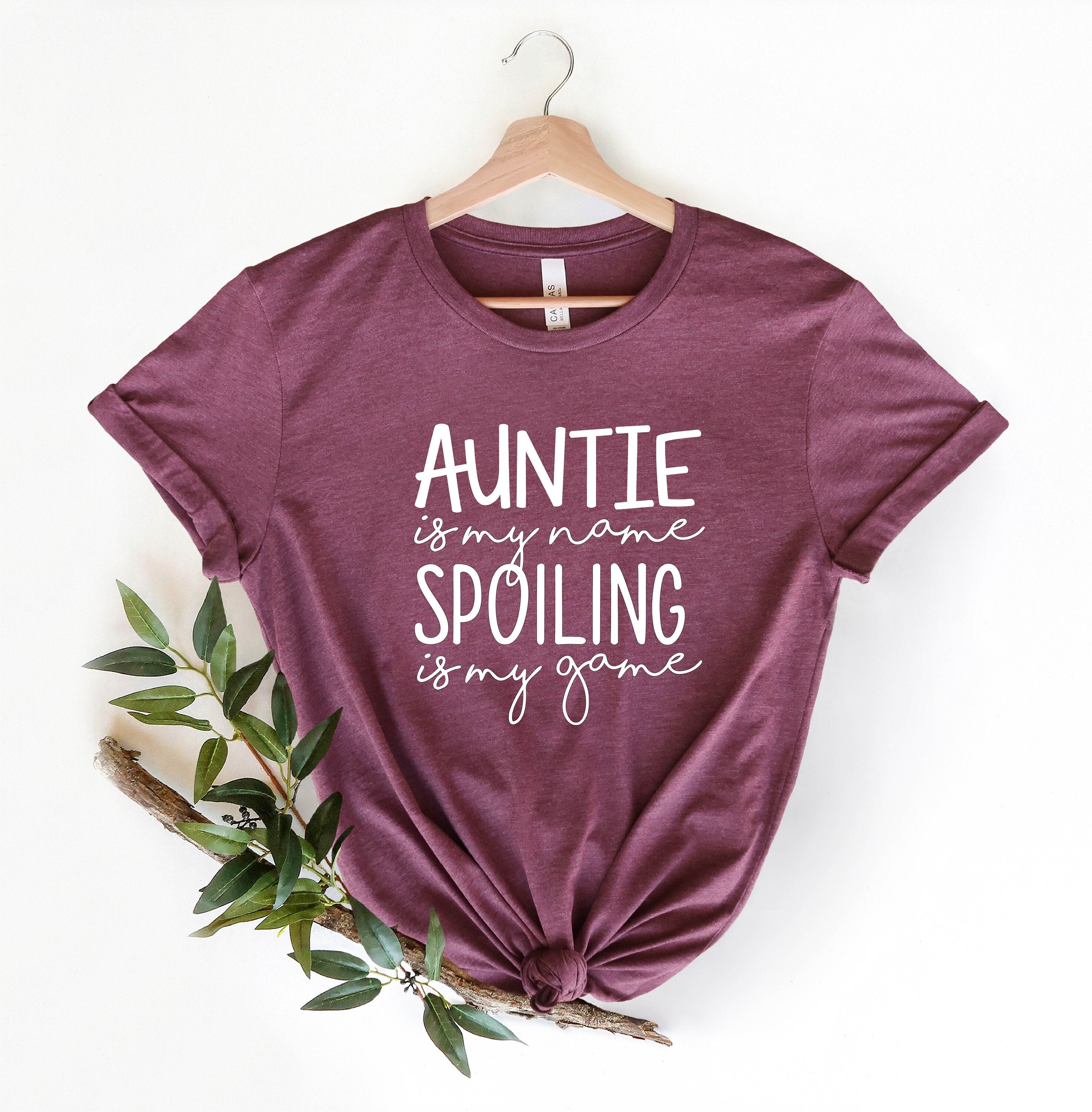 Auntie is My Name Shirt, Aunt Gift, Funny Auntie Shirt, Cool Aunt Shirt, Aunt Squad Shirt, Auntie Shirt, Gift For Aunt, Best Aunt Shirt