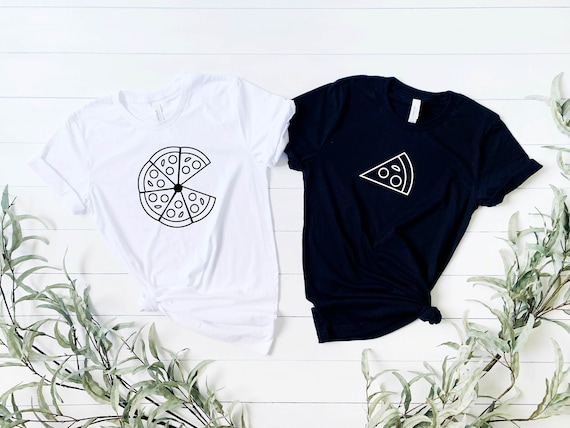 Camisa de pareja de pizza, regalo de San Valentín, mejor camisa de