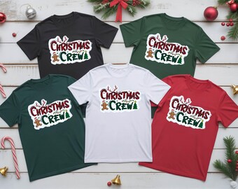 Christmas Crew Shirt, Matching Family Christmas Shirts, Holiday Family Tee, Christmas Group Shirt, Xmas Crew Tee, Family Christmas Gift