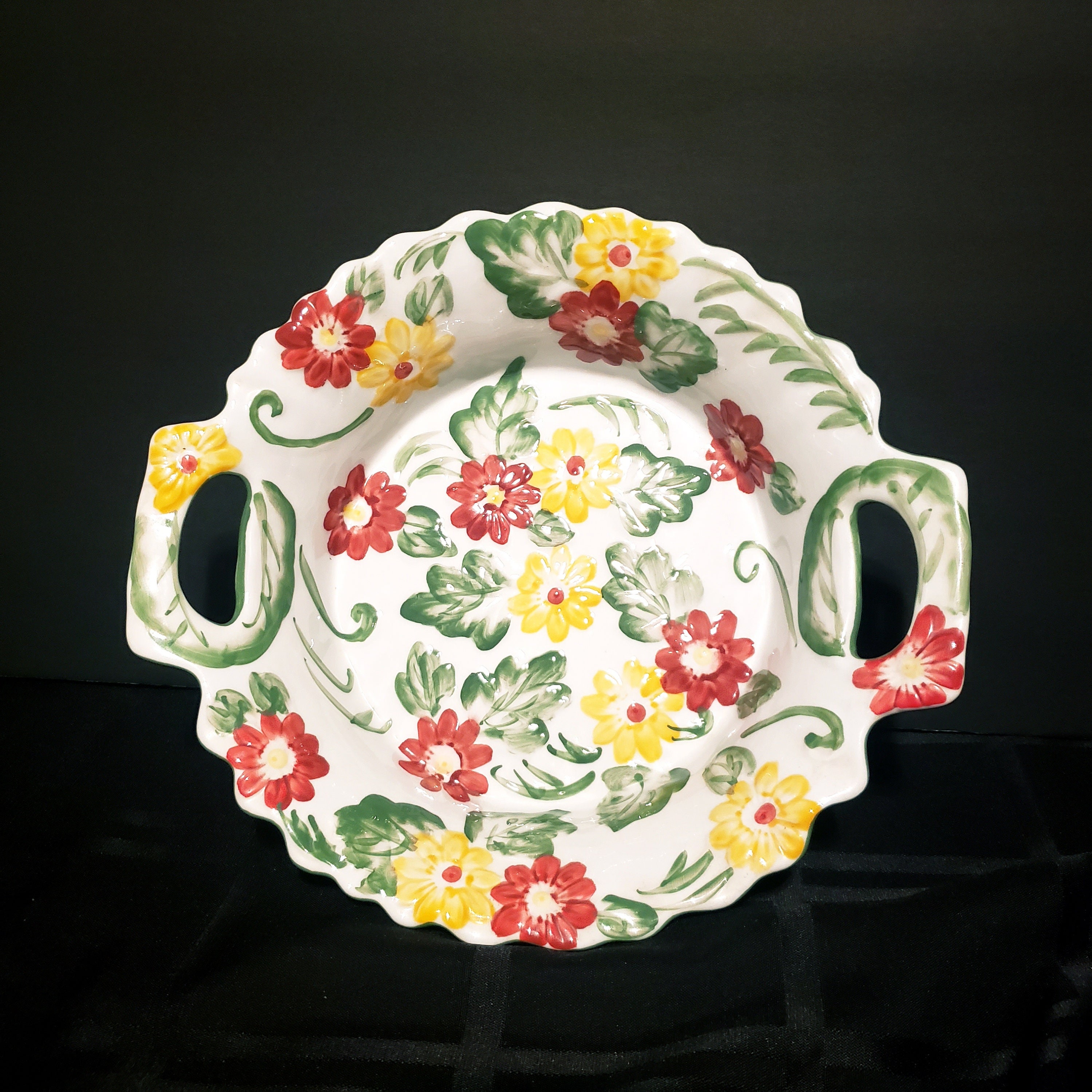 Temptations by Tara Baking Serving Dish With Caddy Basket Etsy