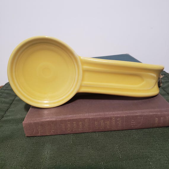 Fiestaware spoon rest sales