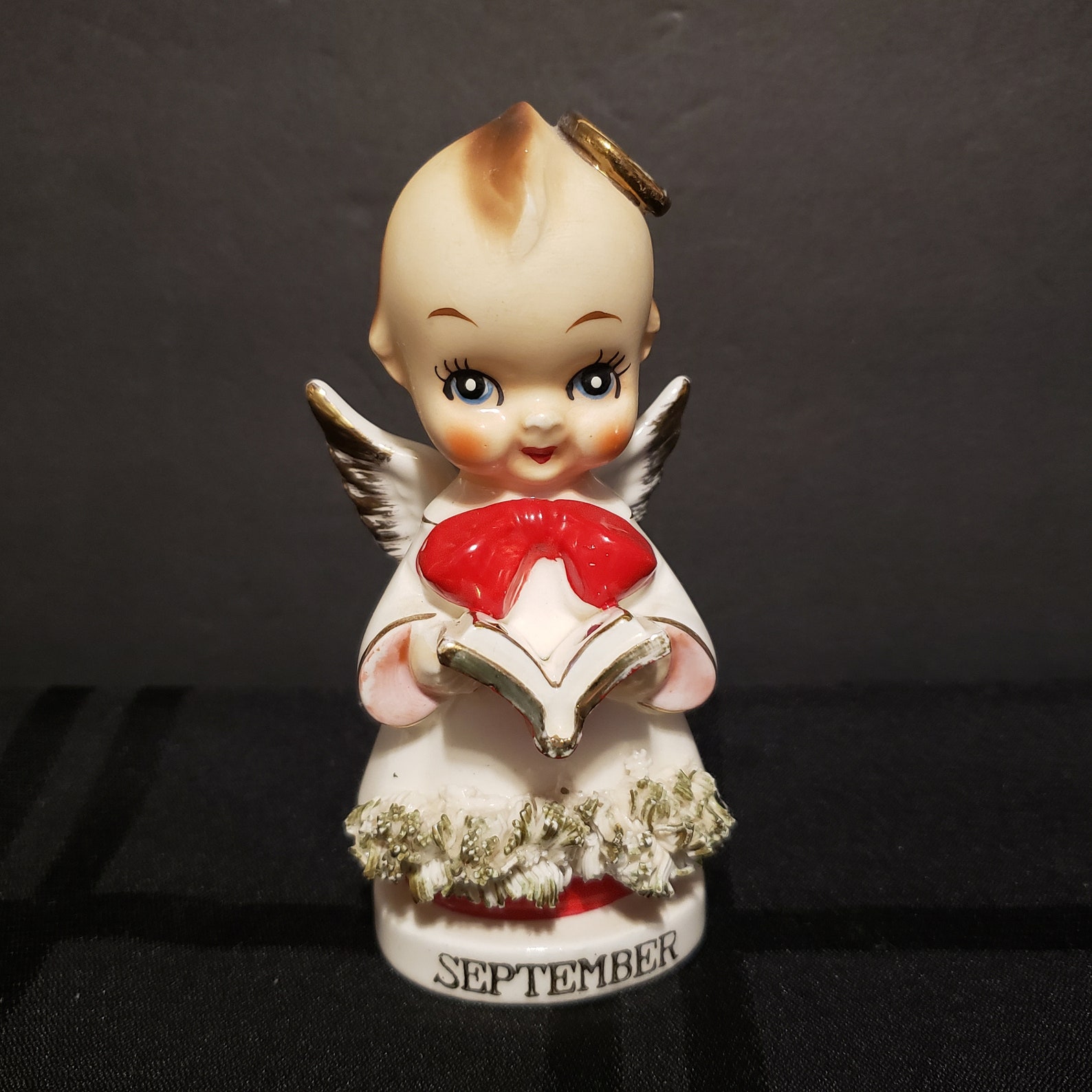 Arnart September Kewpie Angel Vintage Birth Month Angel Etsy
