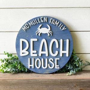 Beach Decor, Coastal Decor, Beach Sign