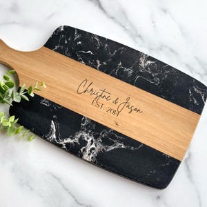 Personalized Wedding Gift Realtor Gift Engraved Cutting Board Custom Charcuterie Board Personalized New Home Gift Engraved Cheese Board