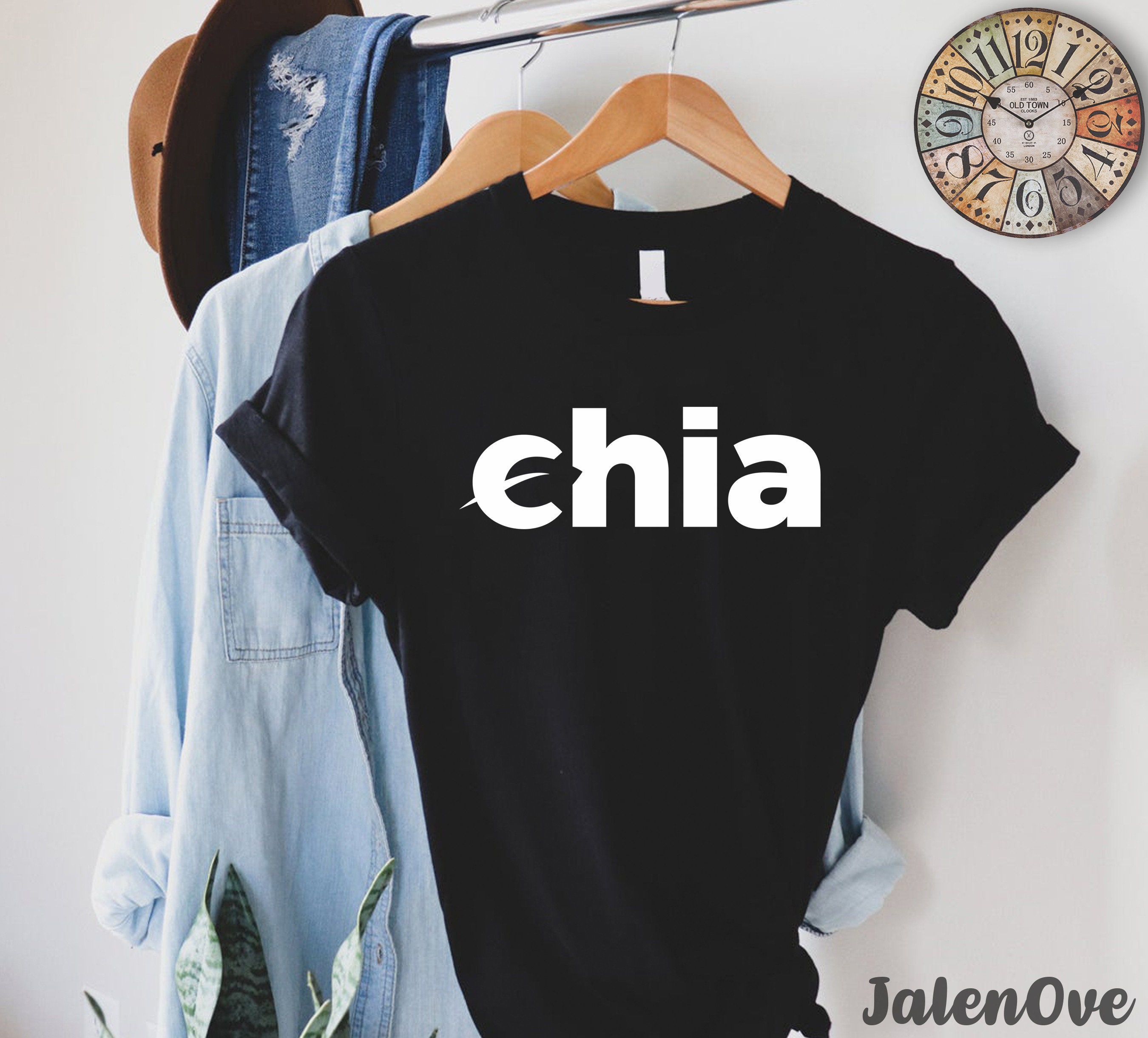 Chia Crypto Currency XCH Blockchain Farming Mining T-Shirt ...