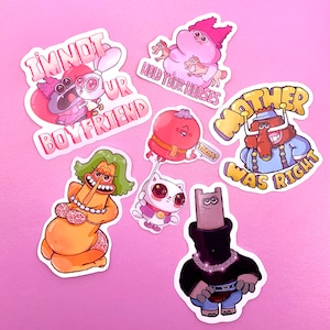 Chowder Themed Stickers