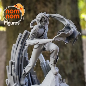 All Steel Metallurgist 3D Printed Statue | Garage Kit | Model Kit | designed by Nomnom Figures