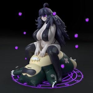 Whichy Trainer Fan Art Pin Up Figurina / Stampa in resina 3D / Kit Garage / di General Buta